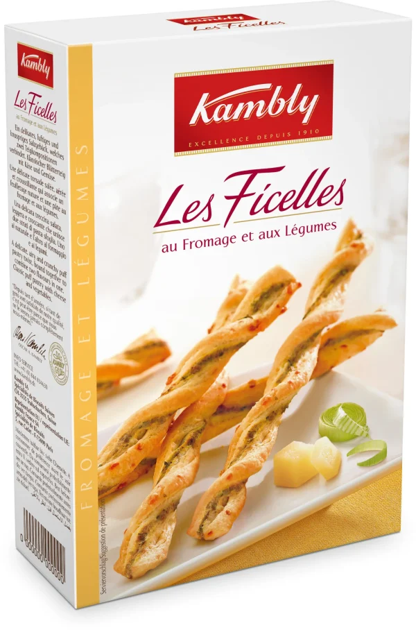 LES FICELLES FROMAGE ET LEGUMES 100G