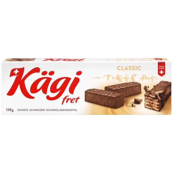 KAGI GAUFRETTE LAIT 128G