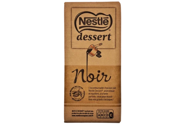 CHOCOLAT NOIR NESTLE DESSERT 205GR