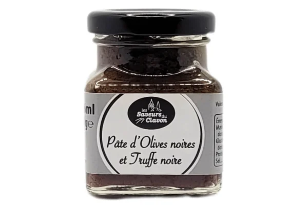 PATES D'OLIVES NOIRES/TRUFFES 90GR