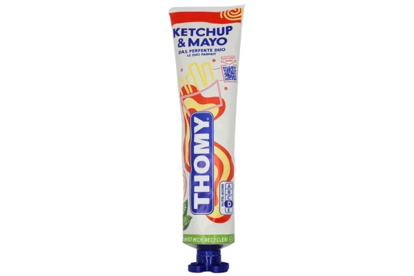 KETCHUP/MAYO TUBE 190GR