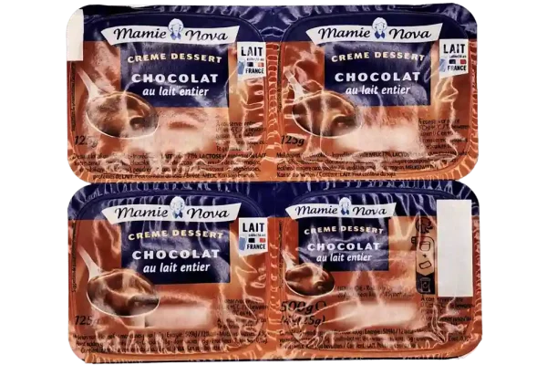 CREME DESSERT CHOCOLAT X 4