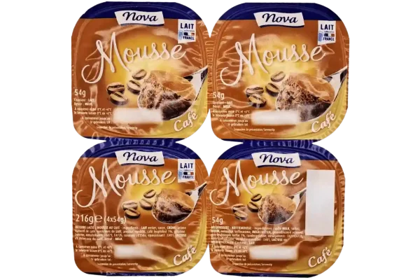 MOUSSE AU CAFE X4