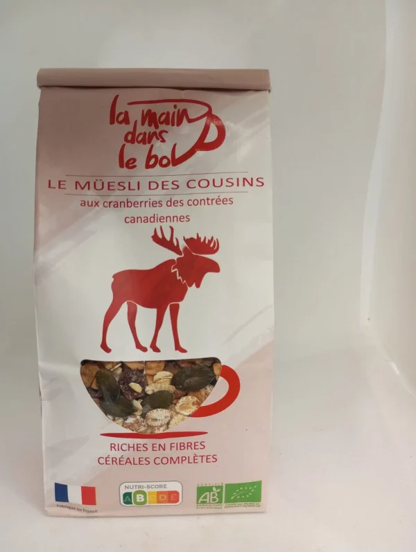 MUESLI DES COUSINS 350GR