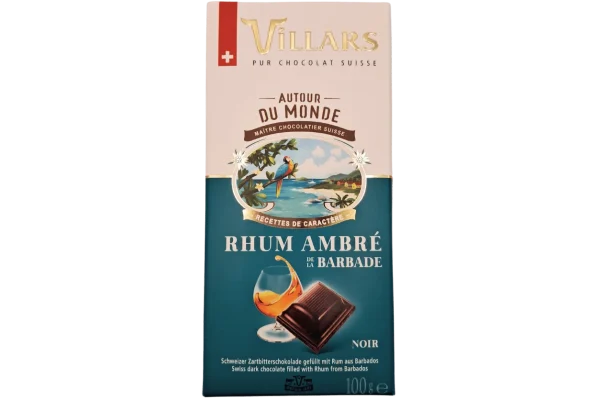 RHUM AMBRE CHOCOLAT NOIR 100GR