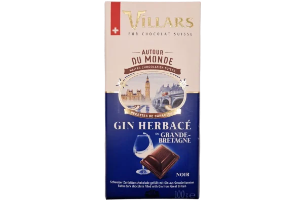 GIN HERBACE CHOCOLAT NOIR 100GR