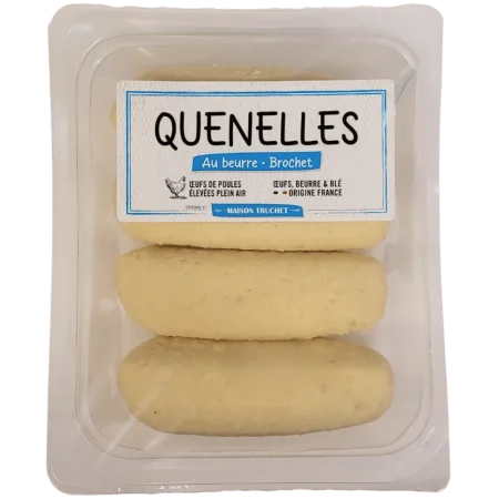 QUENELLES AU BEURRE BROCHET 4X80GR