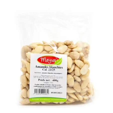 AMANDES BLANCHIES 250G