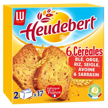 BISCOTTES 6 CÉRÉALES 300G