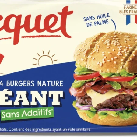 PAINS BURGER GEANTS X4 JACQUET
