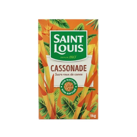 SUCRE CASSONADE 1KG ST LOUIS