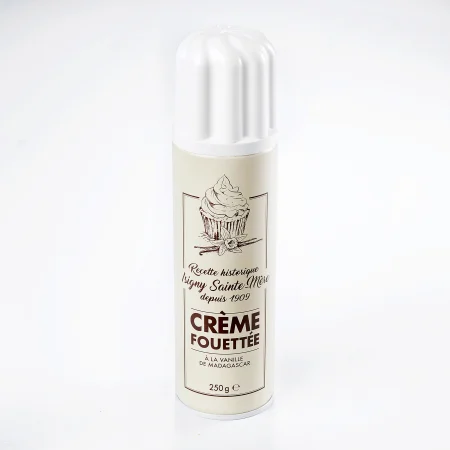 CRÈME FOUETTÉE À LA VANILLE 250G