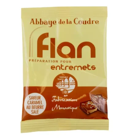 FLAN PARFUM CARAMEL BEURRE SALE SACHET