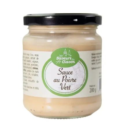 SAUCE AU POIVRE VERT 200G