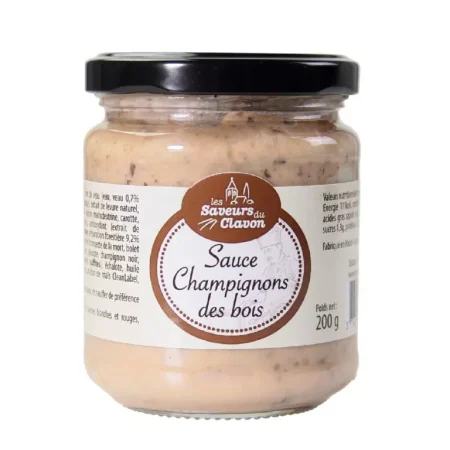 SAUCE CHAMPIGNONS DES BOIS 200G