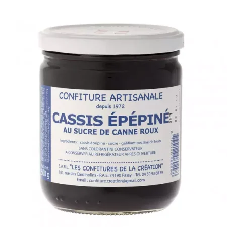 CONFITURE DE CASSIS