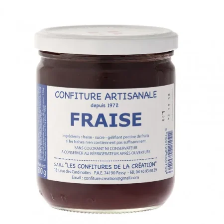 CONFITURE DE FRAISE