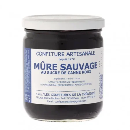 CONFITURE DE MURE SAUVAGE EPEPINEE