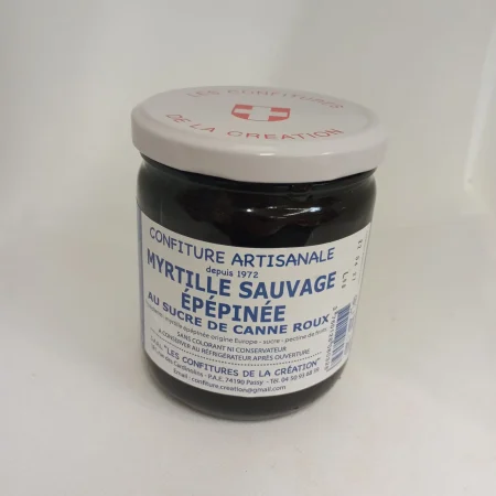 CONFITURE DE MYRTILLE SAUVAGE EPEPINEE
