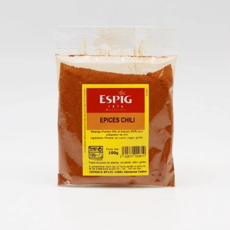 EPICES CHILI 100G