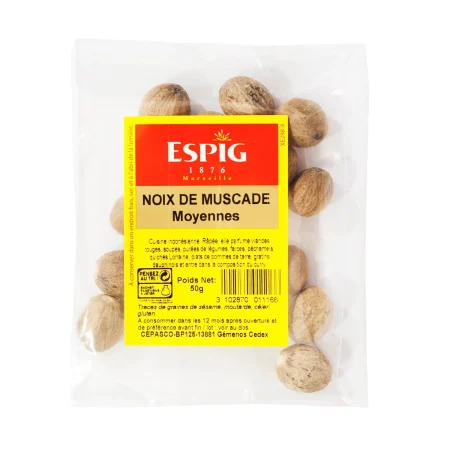 NOIX DE MUSCADE MOYENNE 50G