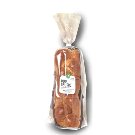 BRIOCHE TRESSÉE TRANCHÉE NATURE 500G