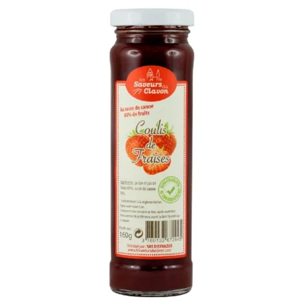 COULIS DE FRAISES 160G