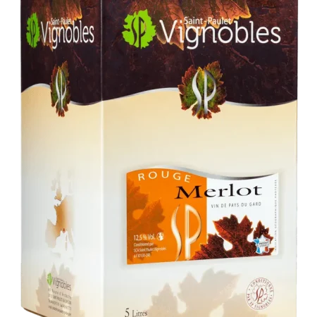 VDP DU GARD MERLOT 5L