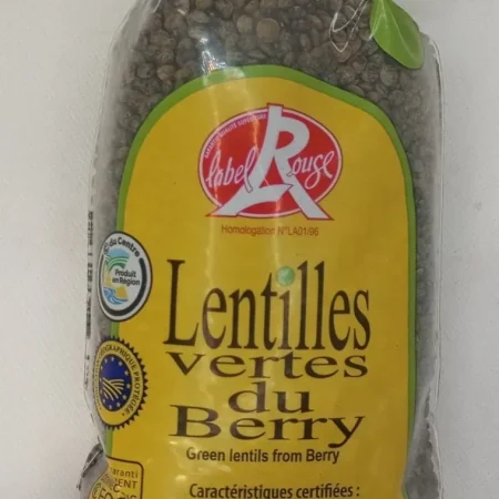 LENTILLES VERTES BERRY 500GR