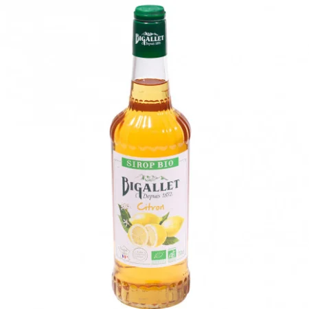 SIROP CITRON BIO 70CL
