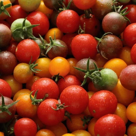 TOMATE CERISE  250GR 4 COULEURS