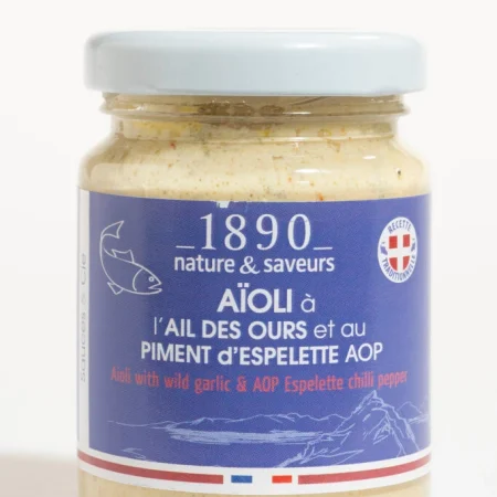 AIOLI AIL DES OURS ET PIMENT D'ESPELETTE 90G