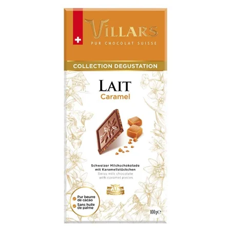 CHOCOLAT LAIT CARAMEL 100G