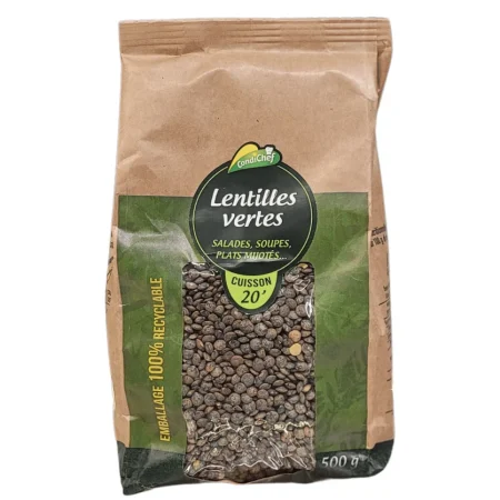 LENTILLES VERTES DU PUY 500GR