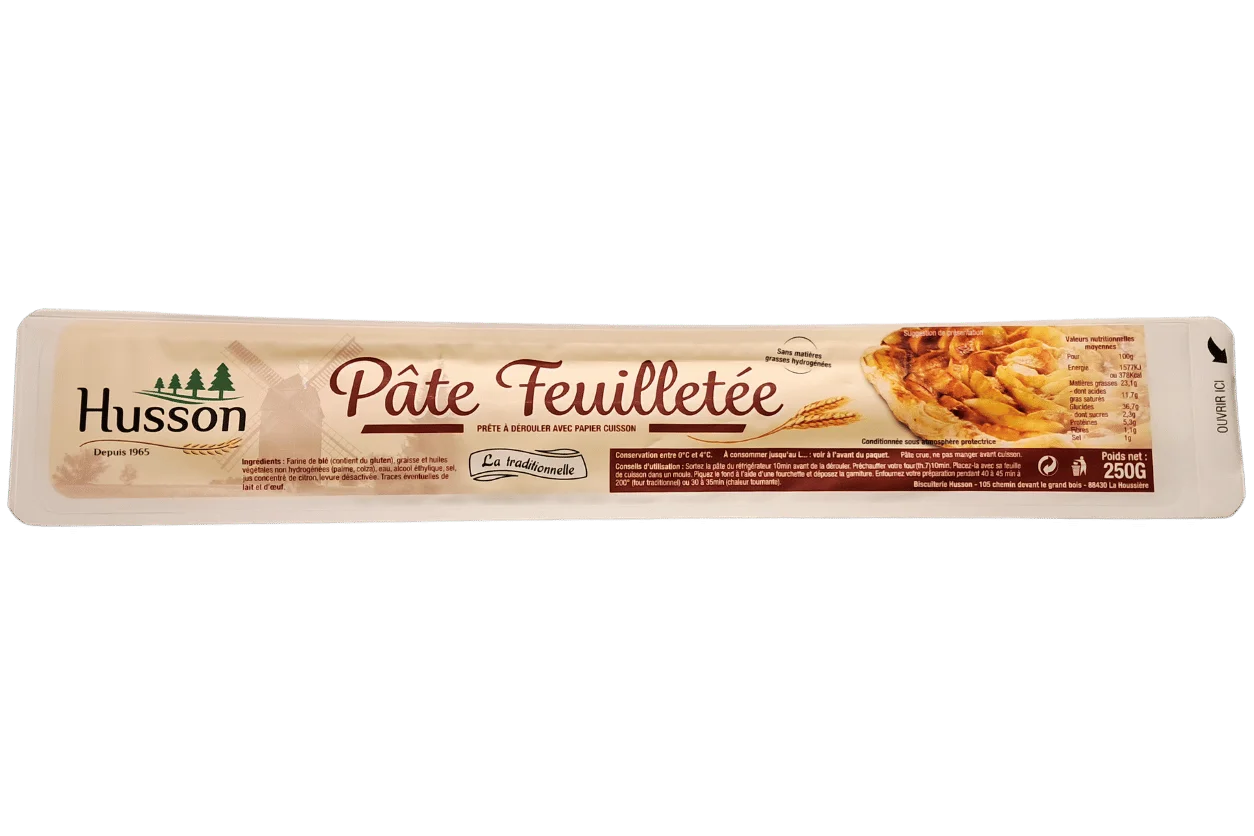 PÂTE FEUILLETÉE ROULÉE 250G