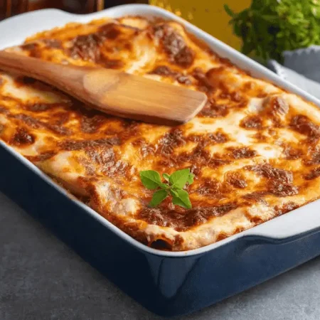 LASAGNES À LA BOLOGNAISE