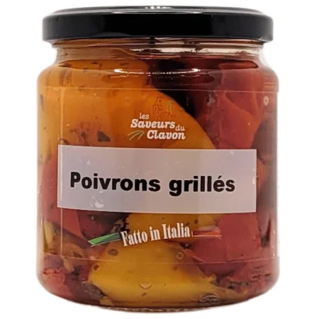 POIVRONS RGES/JNES GRILLES 280GR