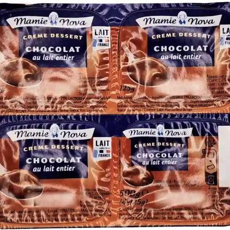 CREME DESSERT CHOCOLAT X 4