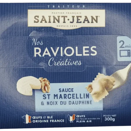 RAVIOLES SAUCE ST MARCELLIN/NOIX 300GR