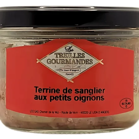 TERRINE DE SANGLIER AUX PETITS OIGNONS 180G
