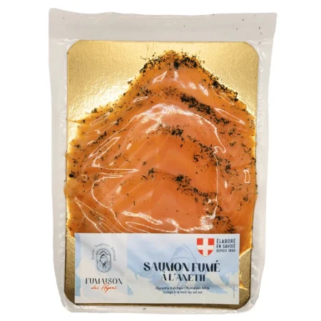 SAUMON FUME A L'ANETH