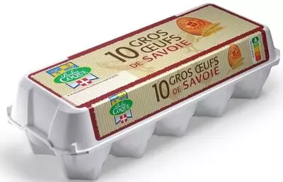 10 GROS OEUFS DE SAVOIE