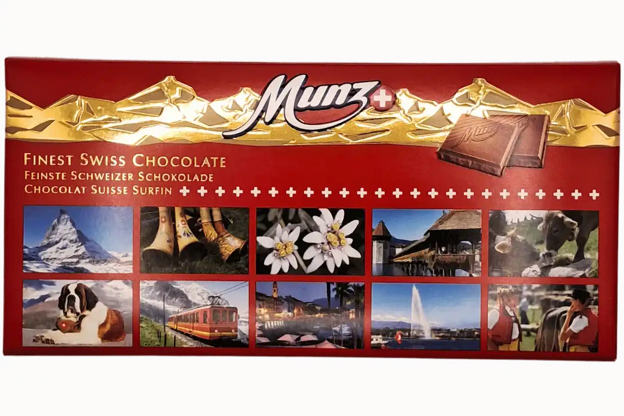 MUNZ LAIT VUES SUIS. 100GR