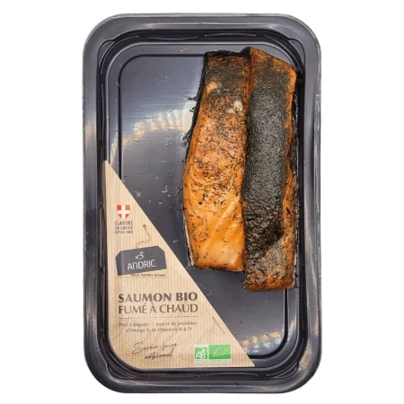 PAVES DE SAUMON BIO FUME A CHAUD