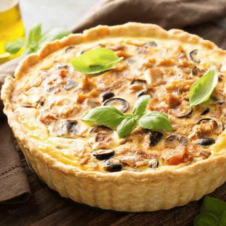 PETITE QUICHE AUX LÉGUMES