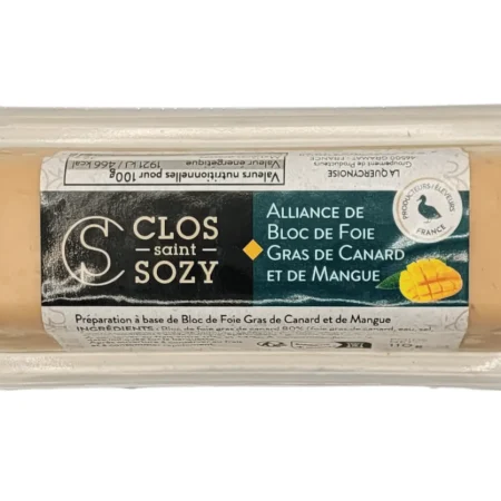 FOIE GRAS CANARD MANGUE 110G