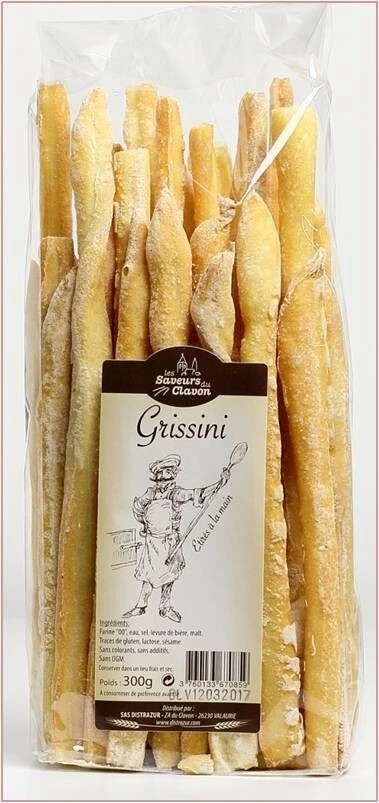 GRISSINI 300G ÉTIRÉS MAIN