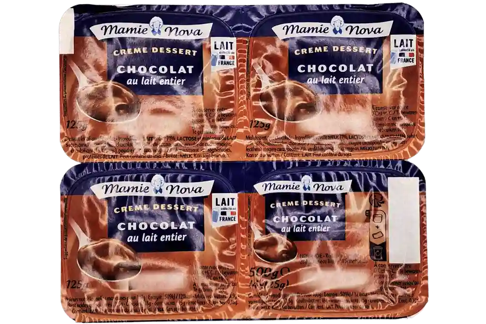 CREME DESSERT CHOCOLAT X 4