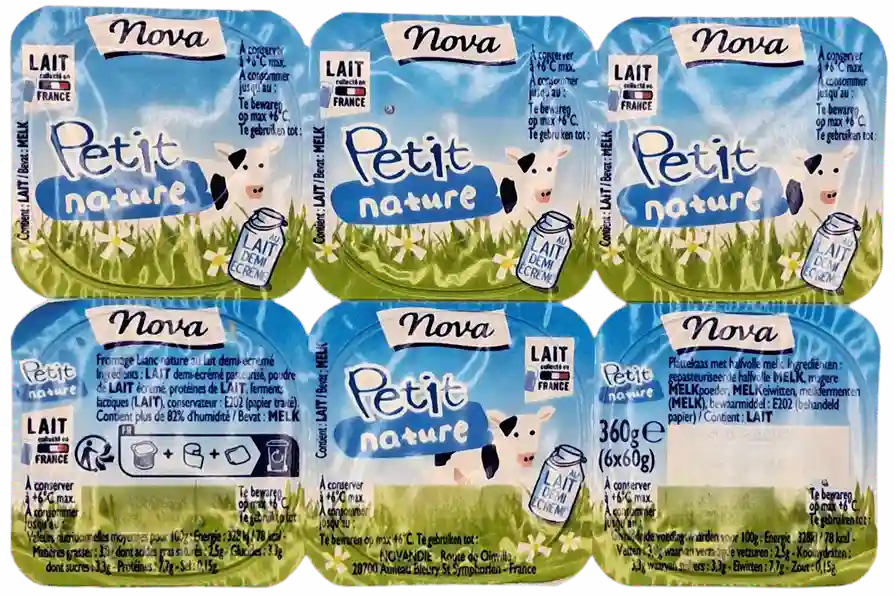 PETITS NOVA NATURE X 6