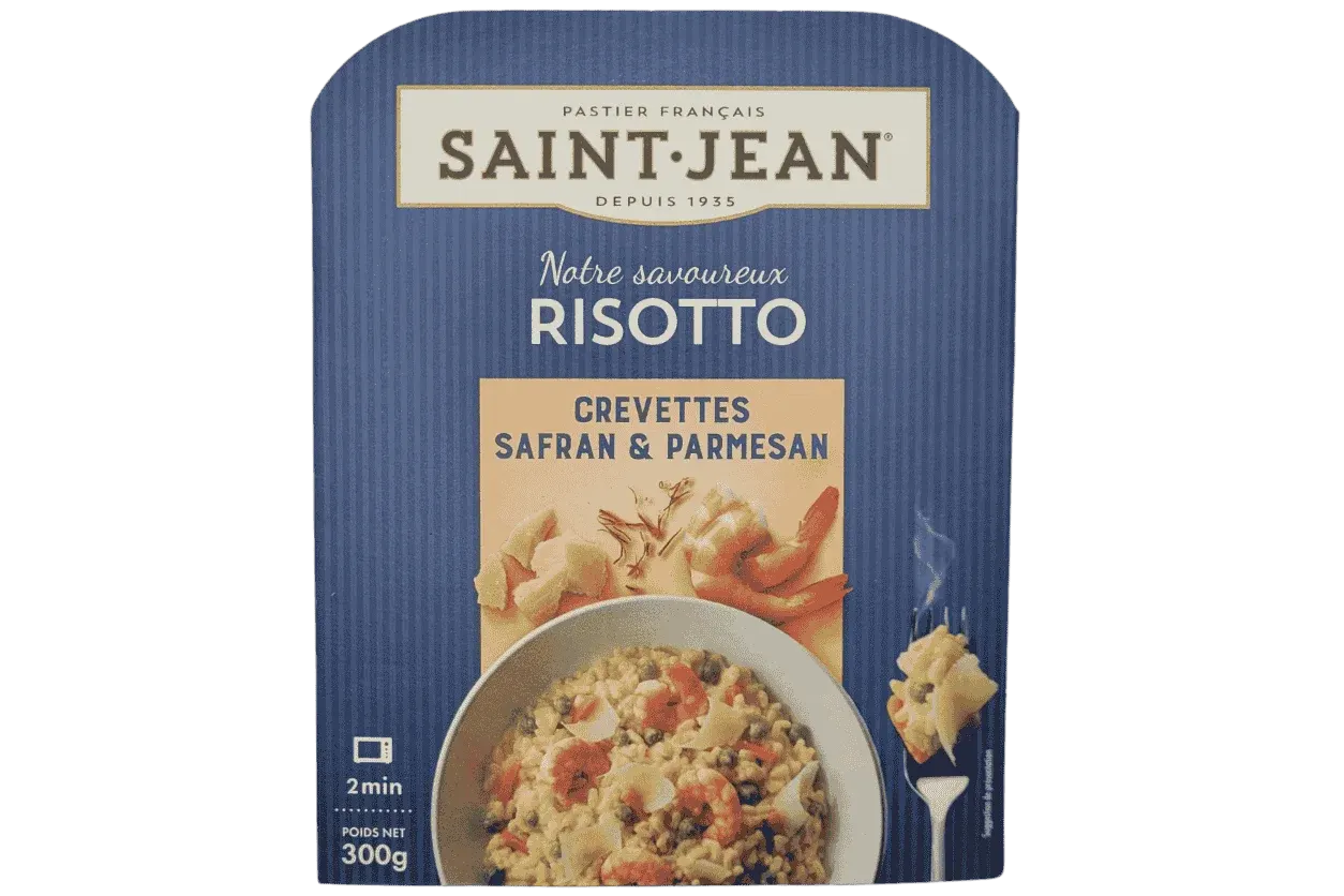 RISOTTO GAMBAS-SAFRAN/PARMESAN 300GR